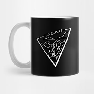 mountain climbing Mug